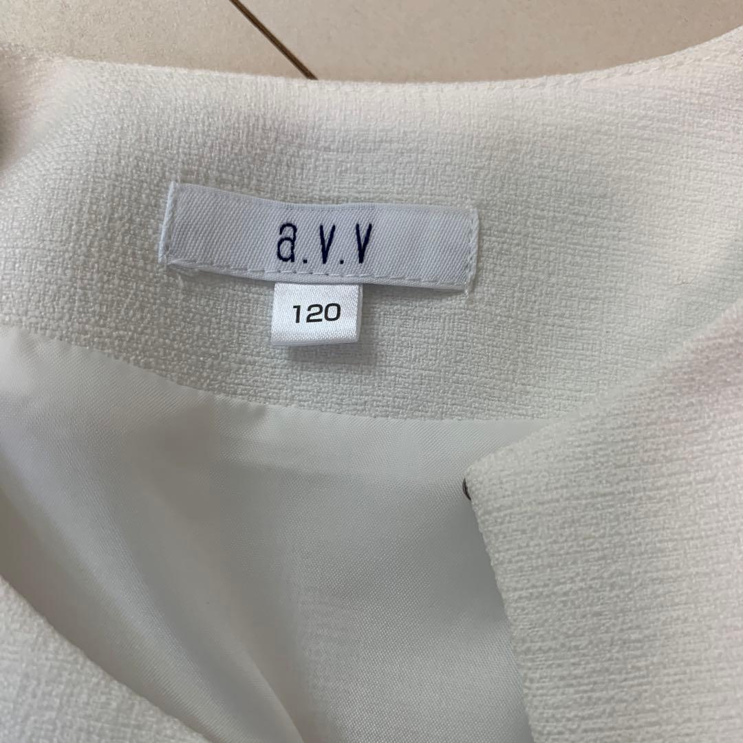 女の子フォーマル　　120 入学式卒園式