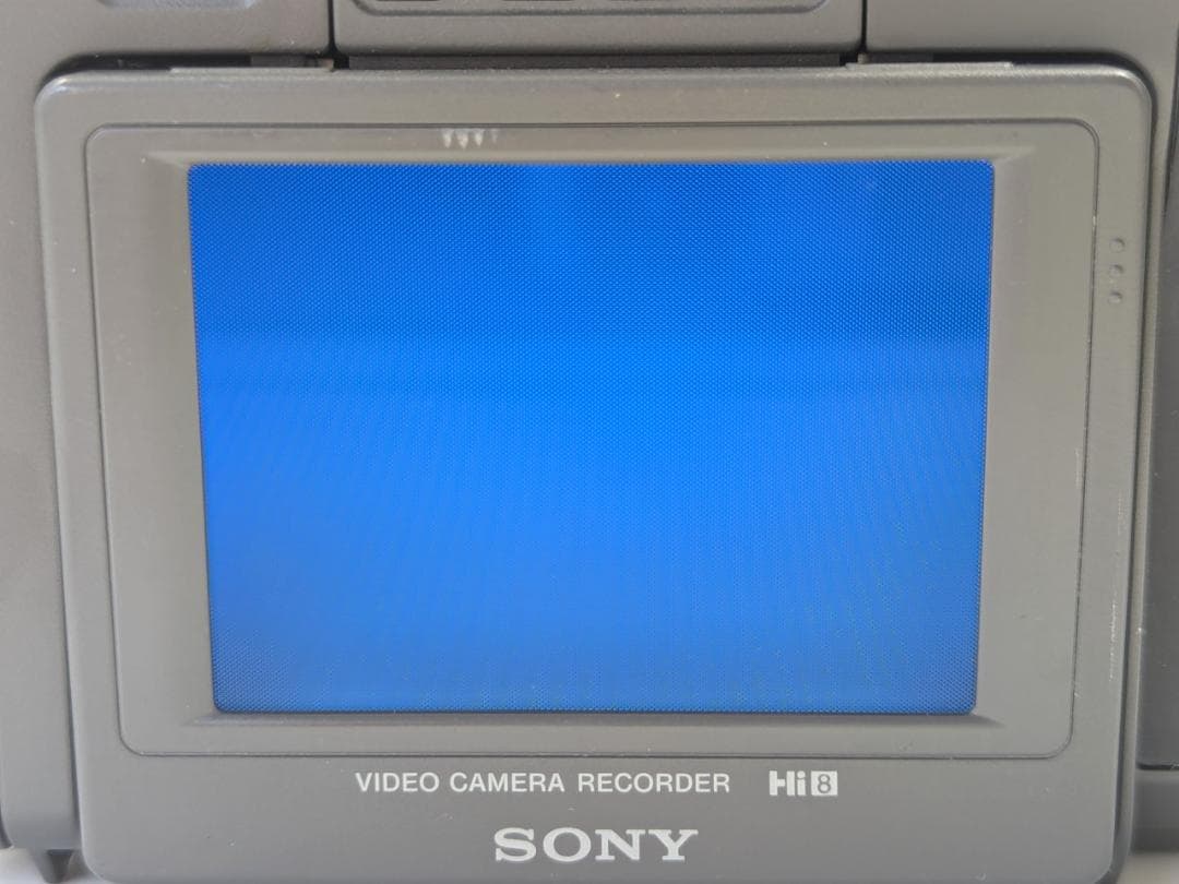 8mmテープのダビングに！ SONY ビデオカメラ CCD-SC55 03