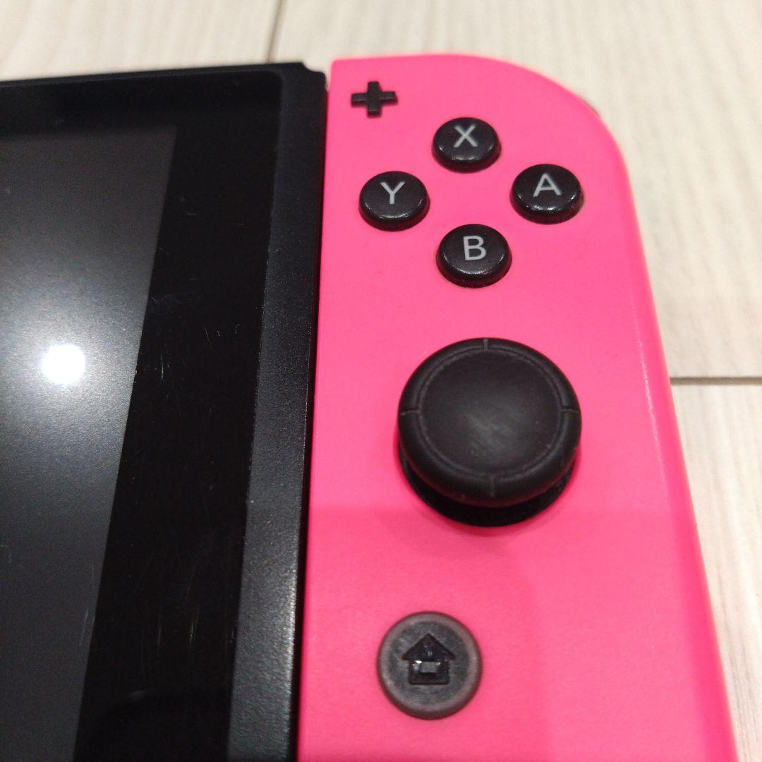 Nintendo Switch グリーン・ピンクジョイコン　ジャンク
