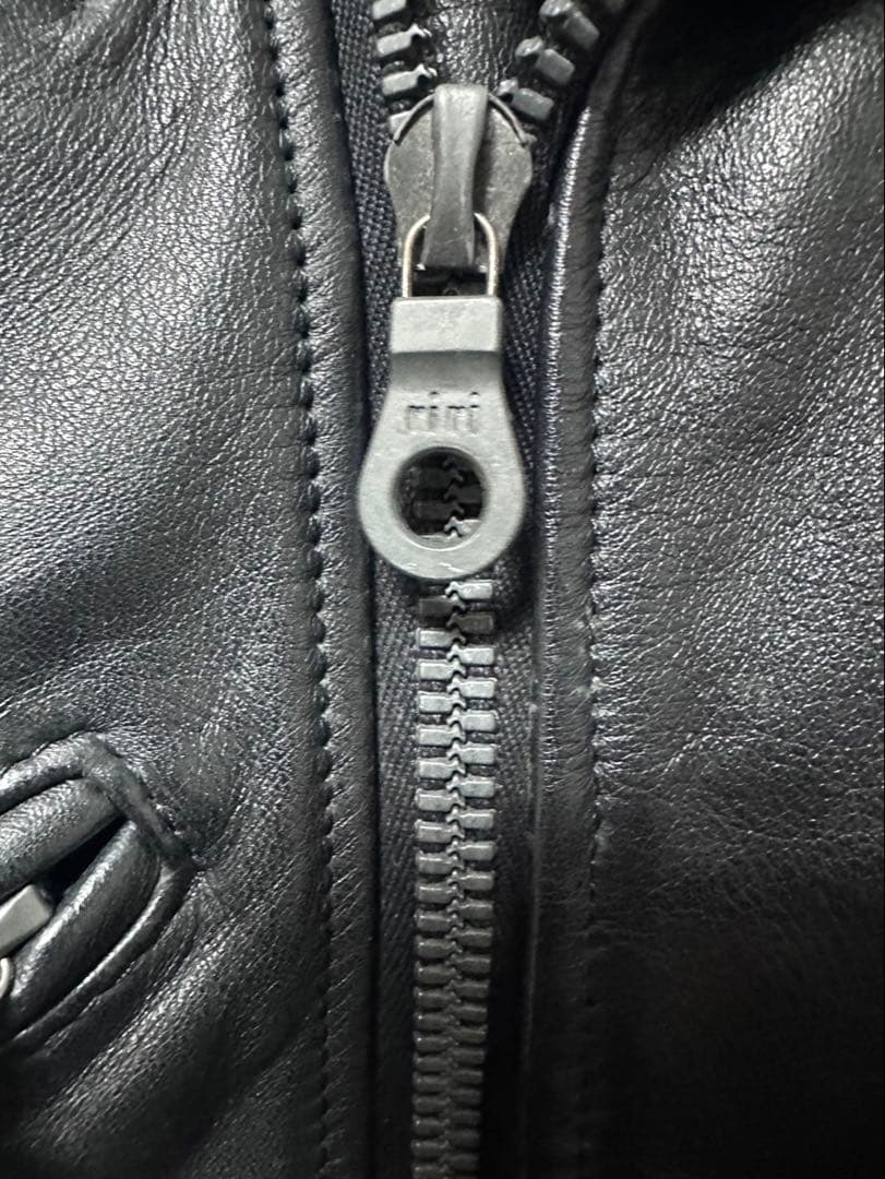 【希少品】ヒステリックグラマー　ダブルライダース　ririジップ