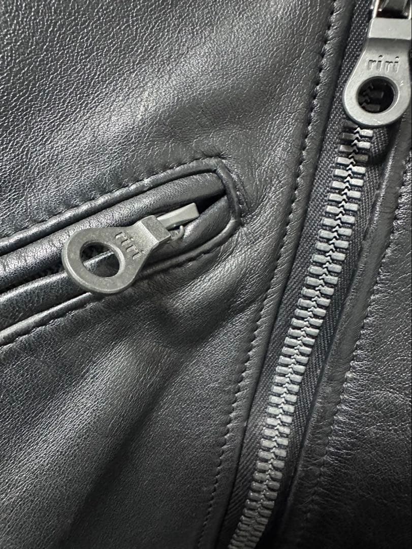 【希少品】ヒステリックグラマー　ダブルライダース　ririジップ