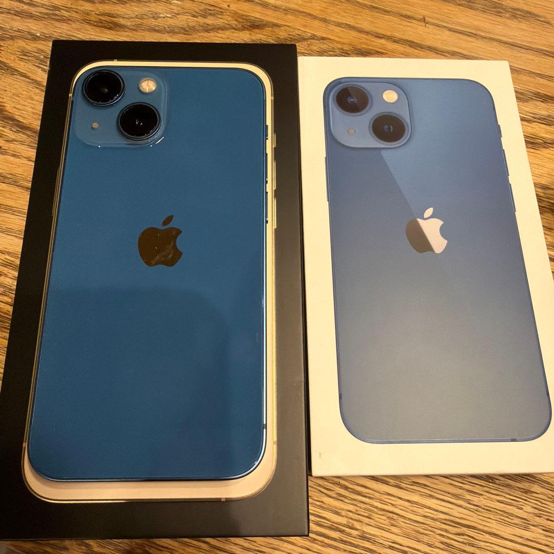 値下げしましたiPhone１３ミニ　256G バッテリー100%