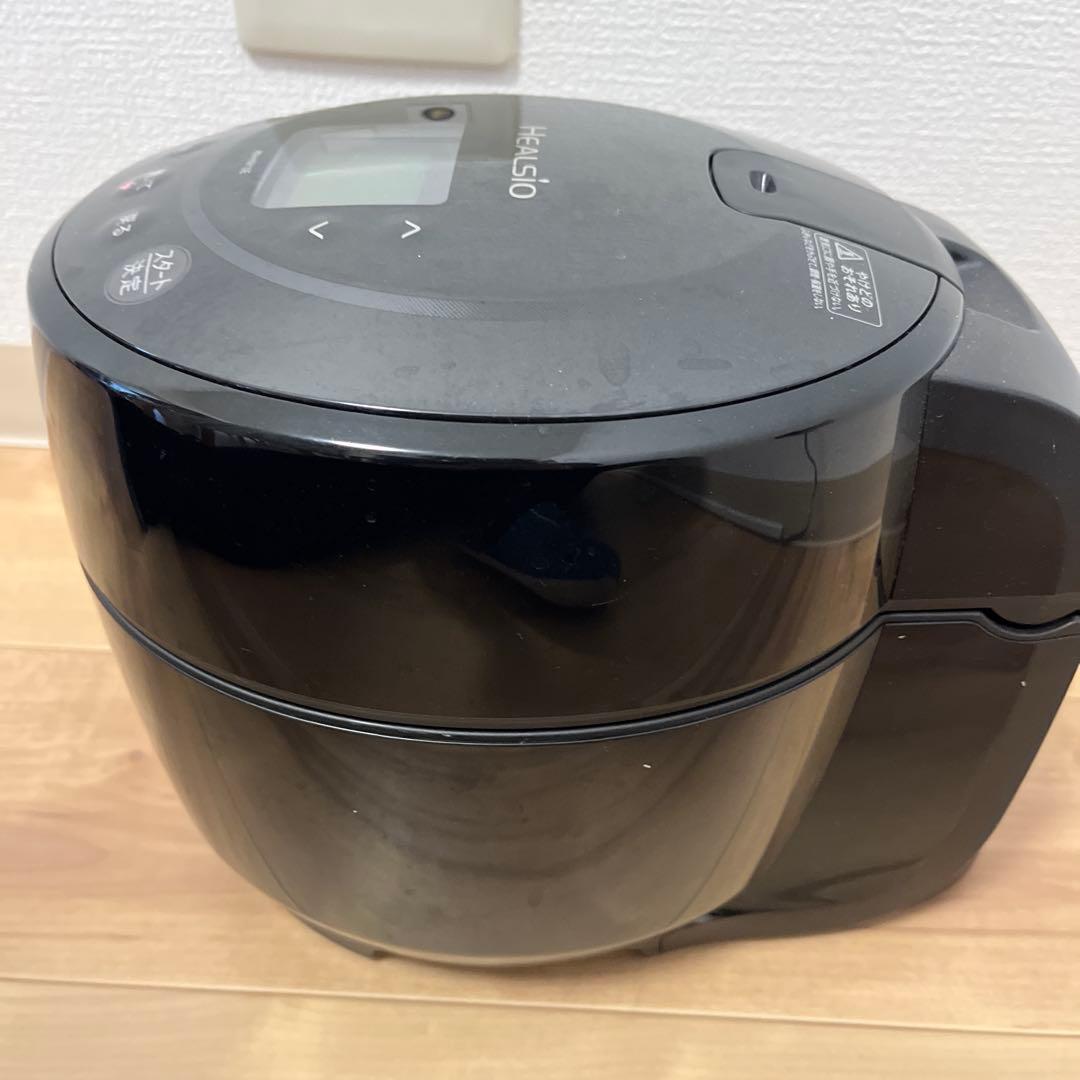 【使用頻度数回】ヘルシオ　ホットクック　SHARP ブラック