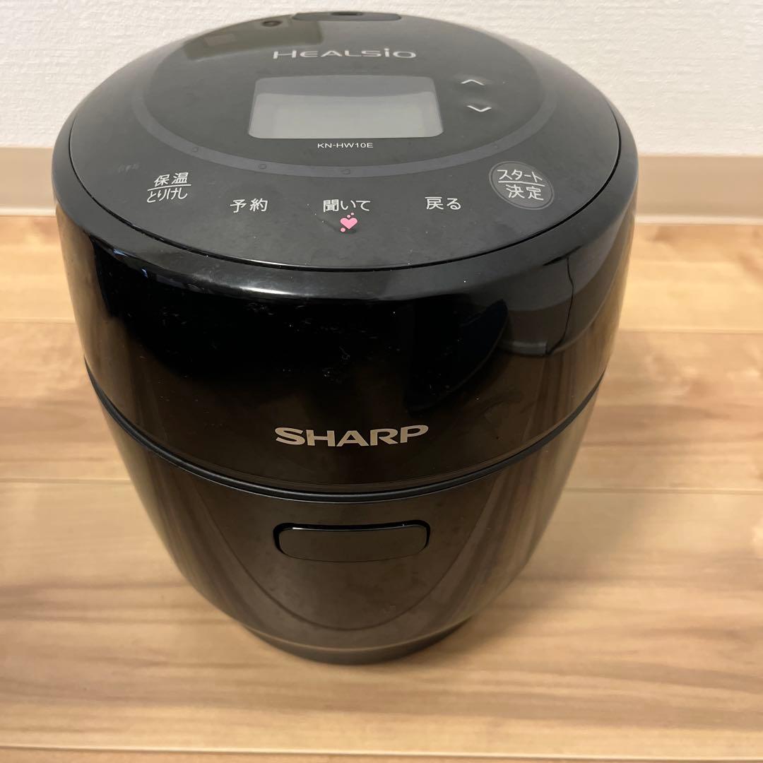 【使用頻度数回】ヘルシオ　ホットクック　SHARP ブラック