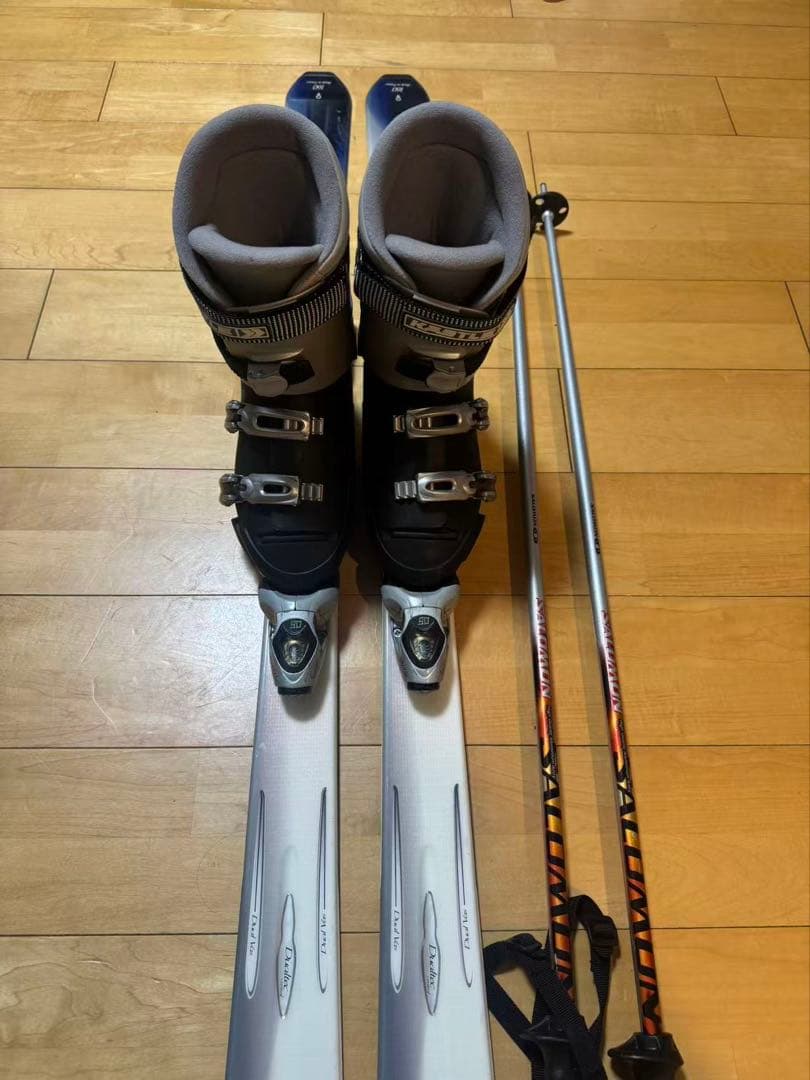 ROSSIGNOL レディース用　スキー３点セット　160センチ