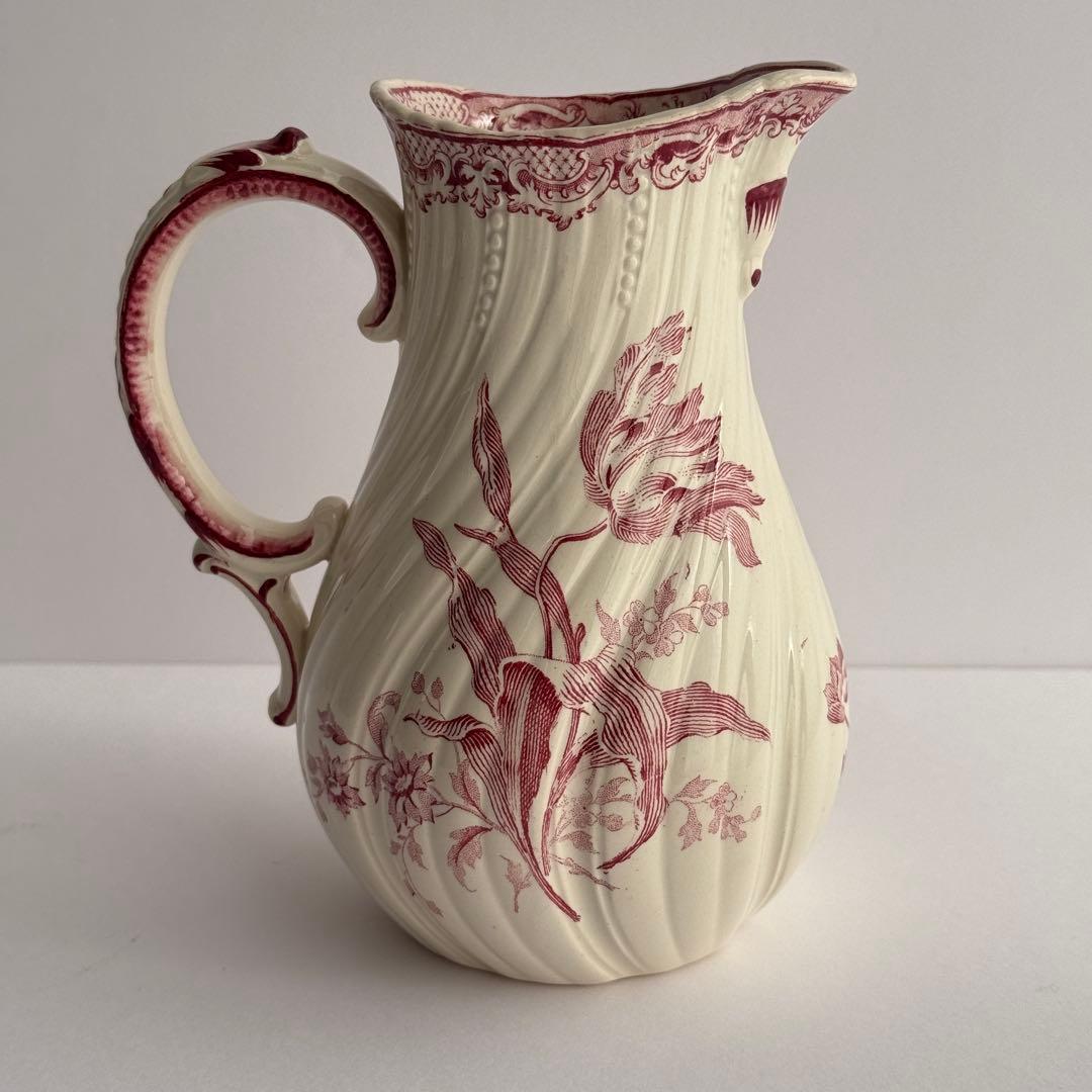 m*m様 フランスアンティーク　サルグミンヌ　Fontanges ミルクピッチャ