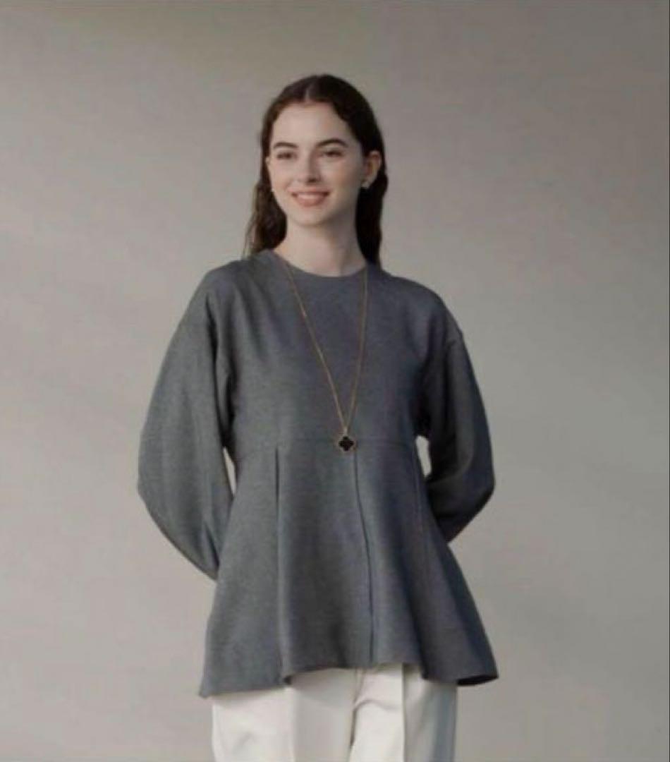 OHGA ぺプラム　ブラウス