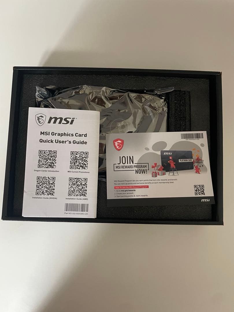 msi AERO ITX GTX1660super 6GB 箱あり