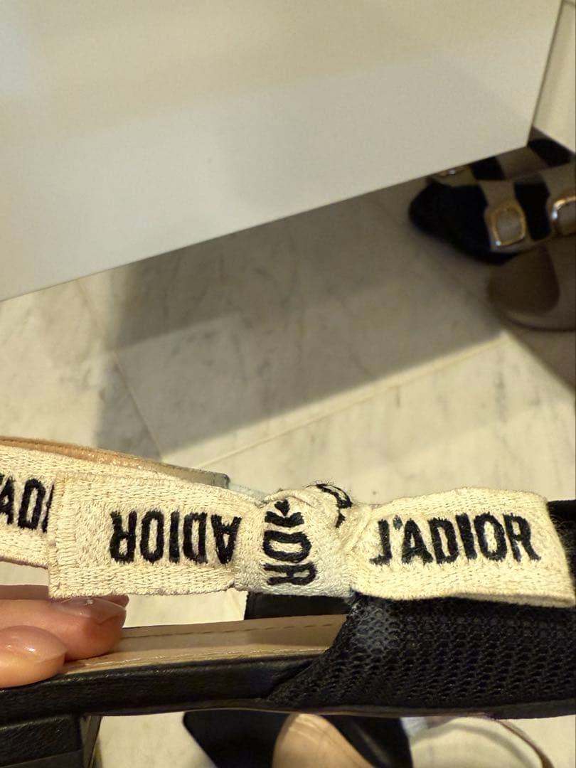 ディオール　スリングバック　35サイズ