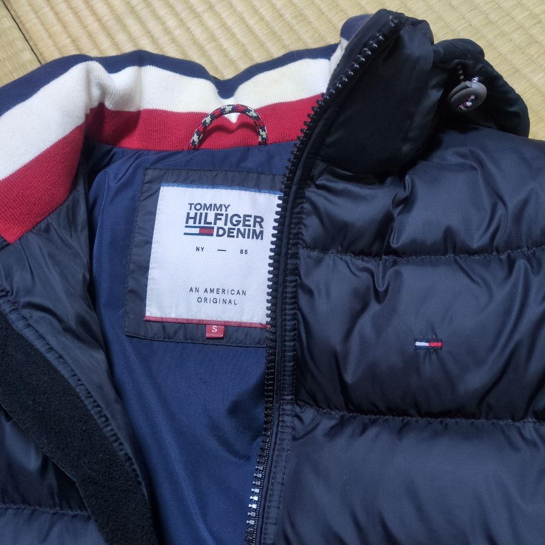   DENIM ネイビーダウンジャケット L