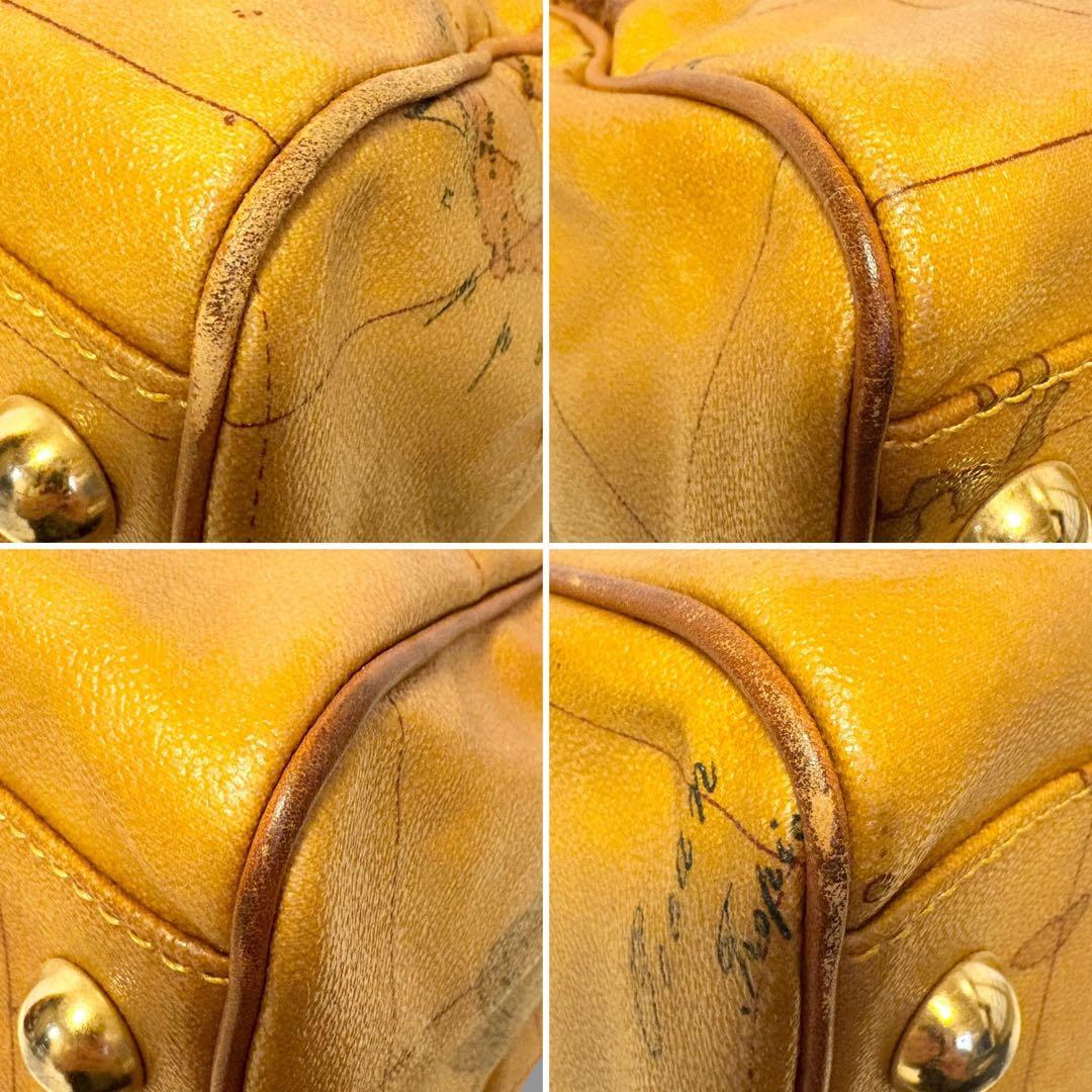 美品✨PRIMA CLASSE プリマクラッセ 地図柄 ボストンバッグ トラベル