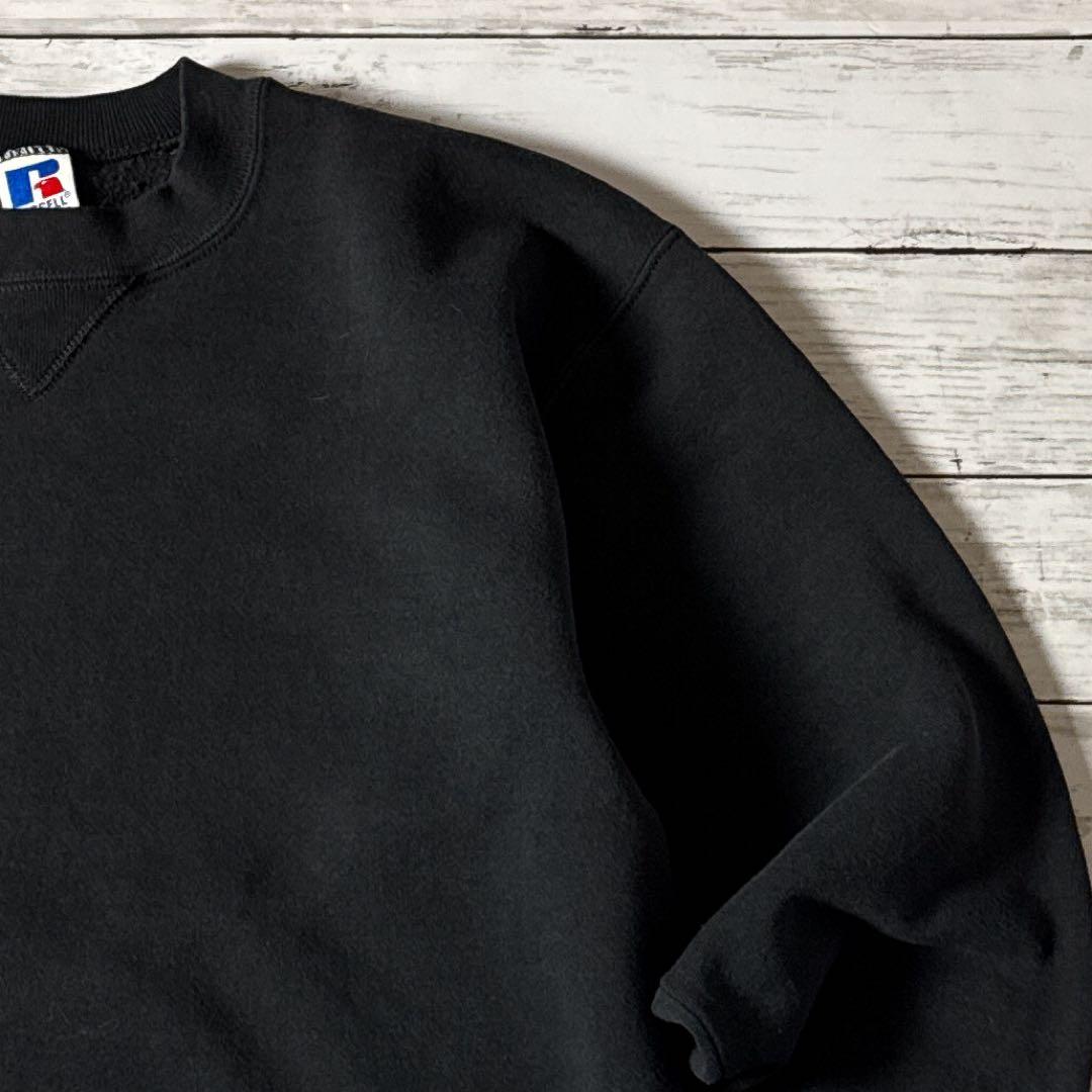 M*Y様 90s USA製 ラッセルアスレチック スウェット L ブラック 無地