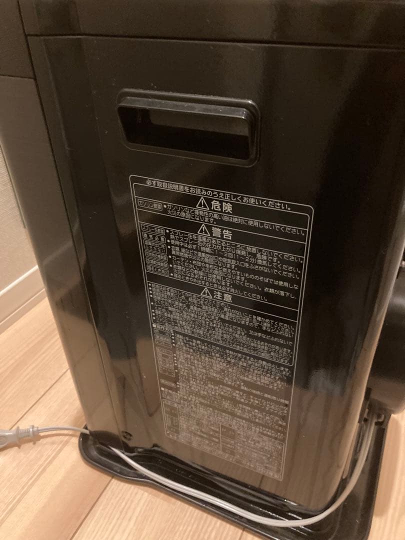 コロナ 石油ファンヒーター ブラック　FH-WZ3622E2