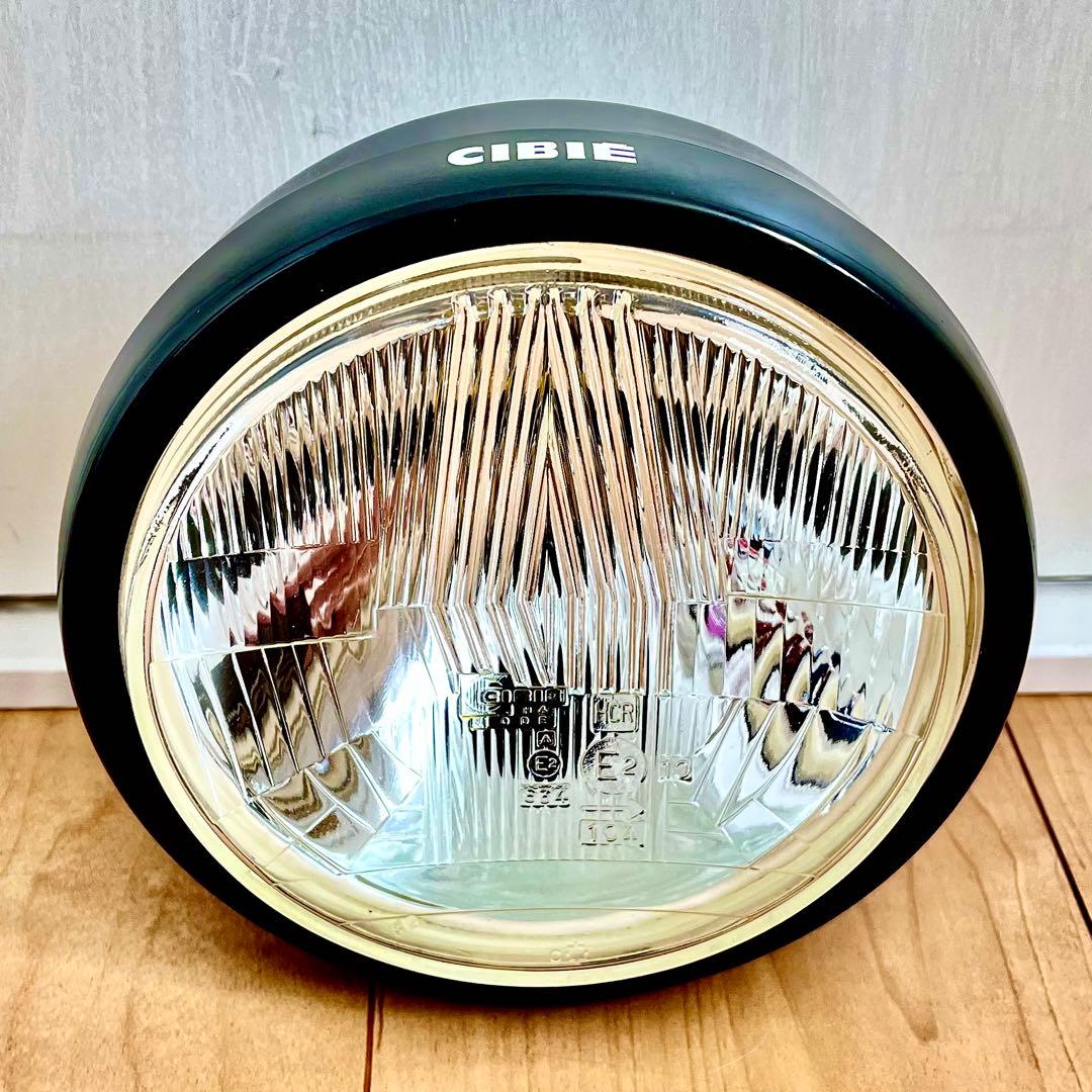 当時物 CIBIE シビエ 凹み ヘッドライト 160 CB250T マーシャル