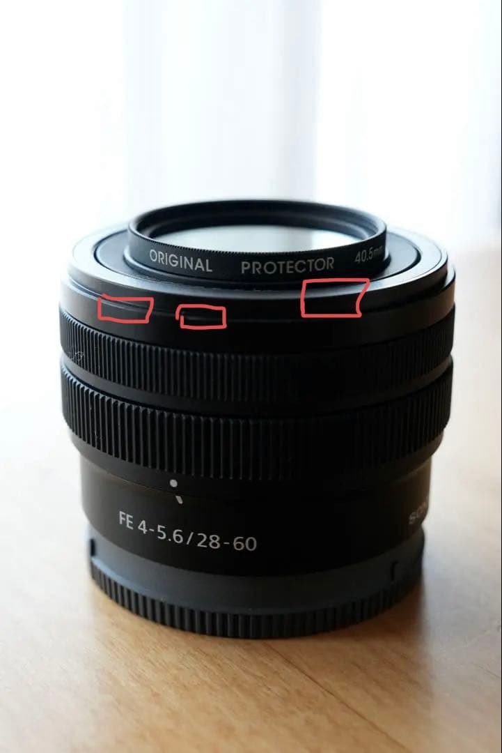レンズ(ズーム) SONY FE 4-5.6 28-60