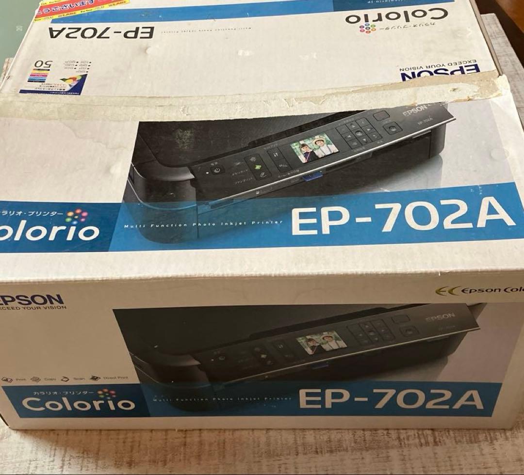 ジャンク品　エプソンEP-702A付属品付き