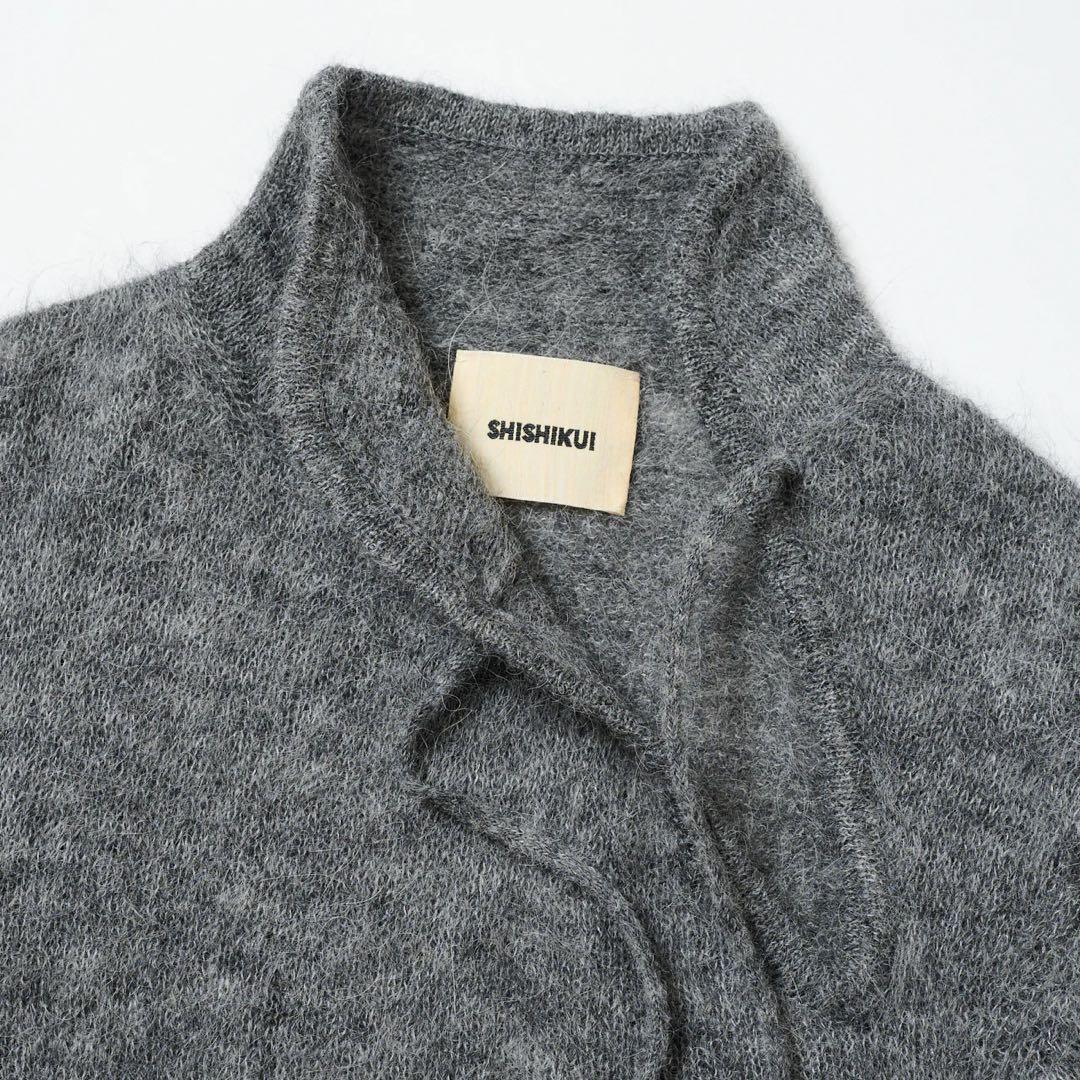 トップス SHISHIKUI china long / GRAY