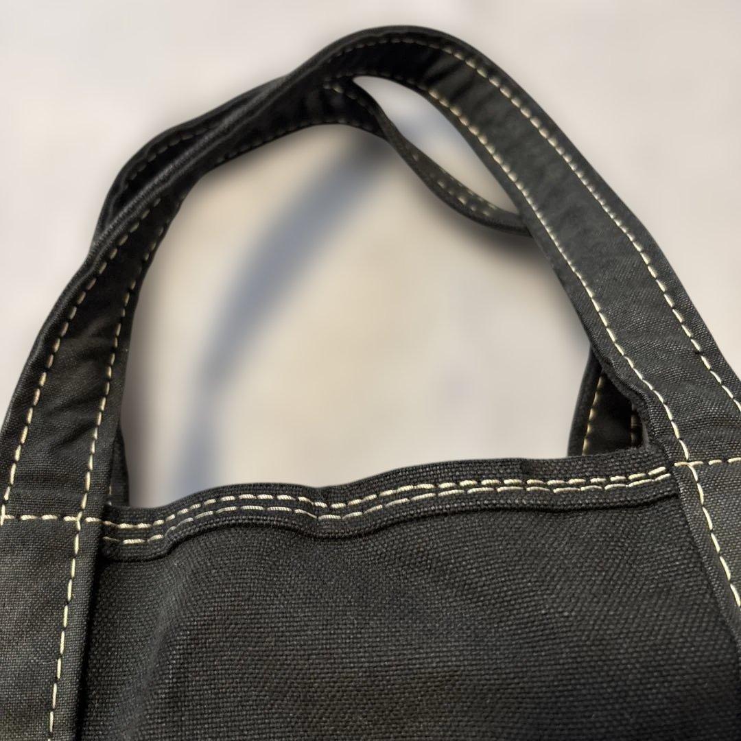 LL Bean トートバック　黒染め！　1点物！