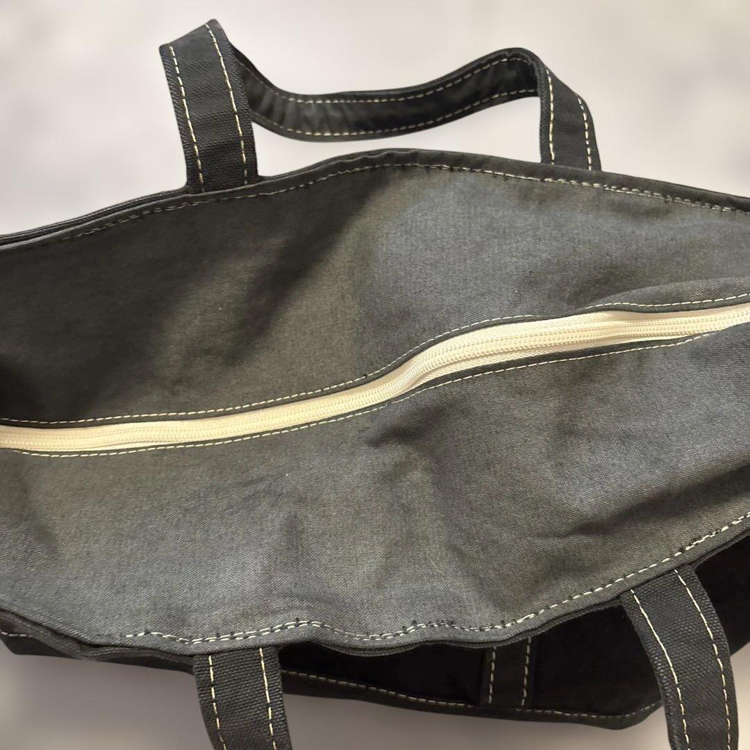 LL Bean トートバック　黒染め！　1点物！