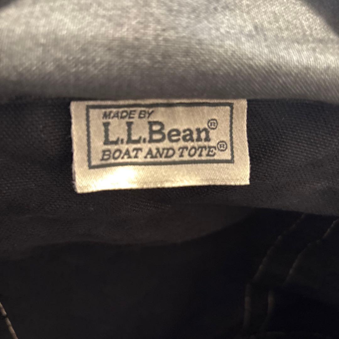 LL Bean トートバック　黒染め！　1点物！