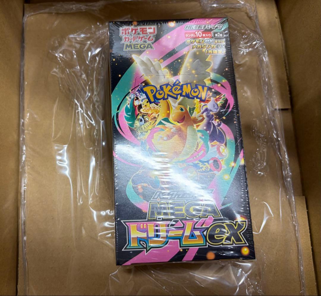 ポケモンカードゲーム MEGAドリームEX シュリンク付 1BOX