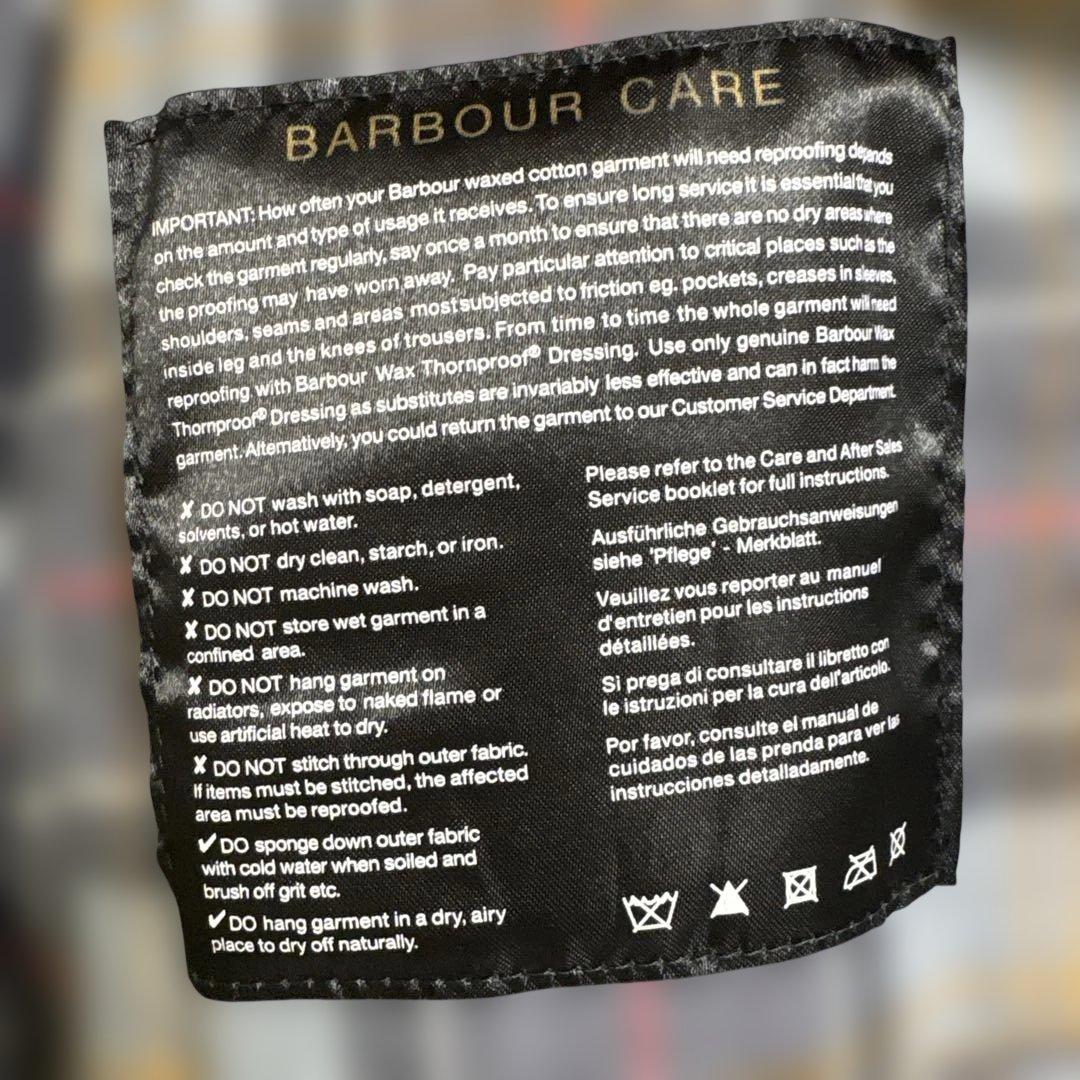 Barbour バブアー ビューフォート BEAUFORT SL　38 ブラック