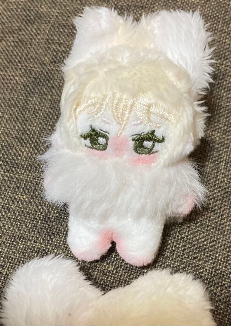 自作ぬいぐるみ・まつ毛の男の子