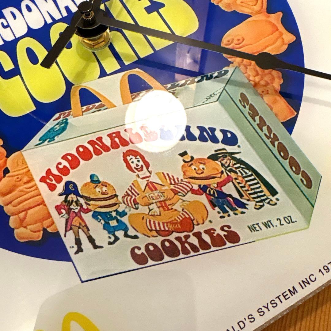 レア！　1978年　マクドナルドランド　クッキー　クロック　時計　看板　グリマス