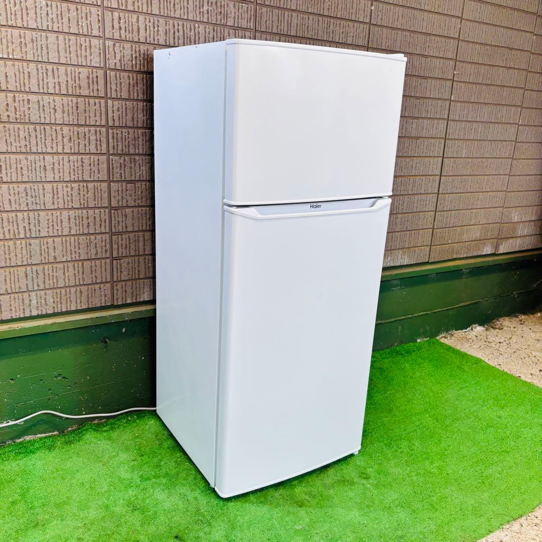Haier 130L 冷蔵庫 単身向け ホワイト 19年製【地域限定配送無料】