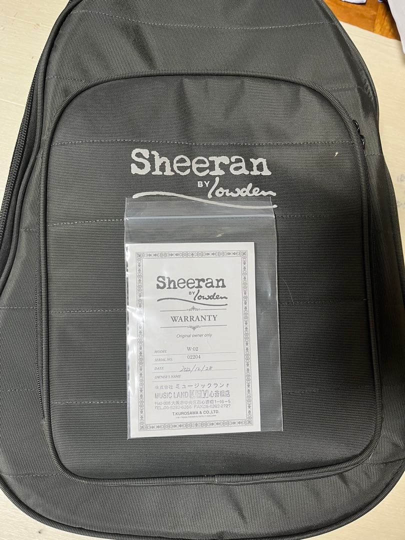 【Lowden】　エドシーラン　アコースティックギター