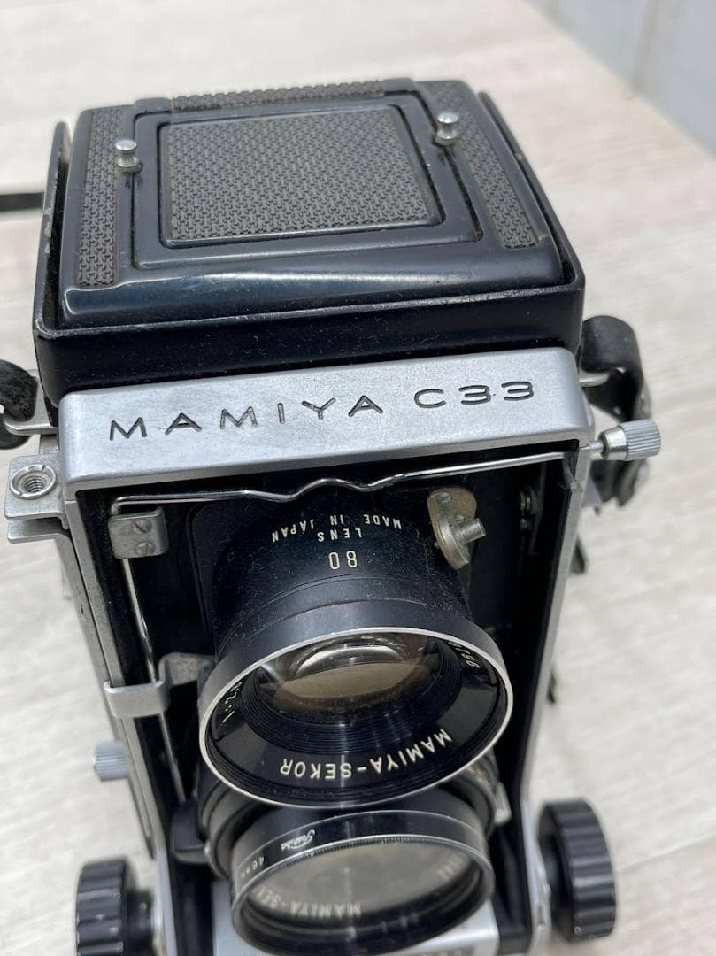 MAMIYA C33 2眼レフカメラ プロフェッショナル SEKONIC 露出計
