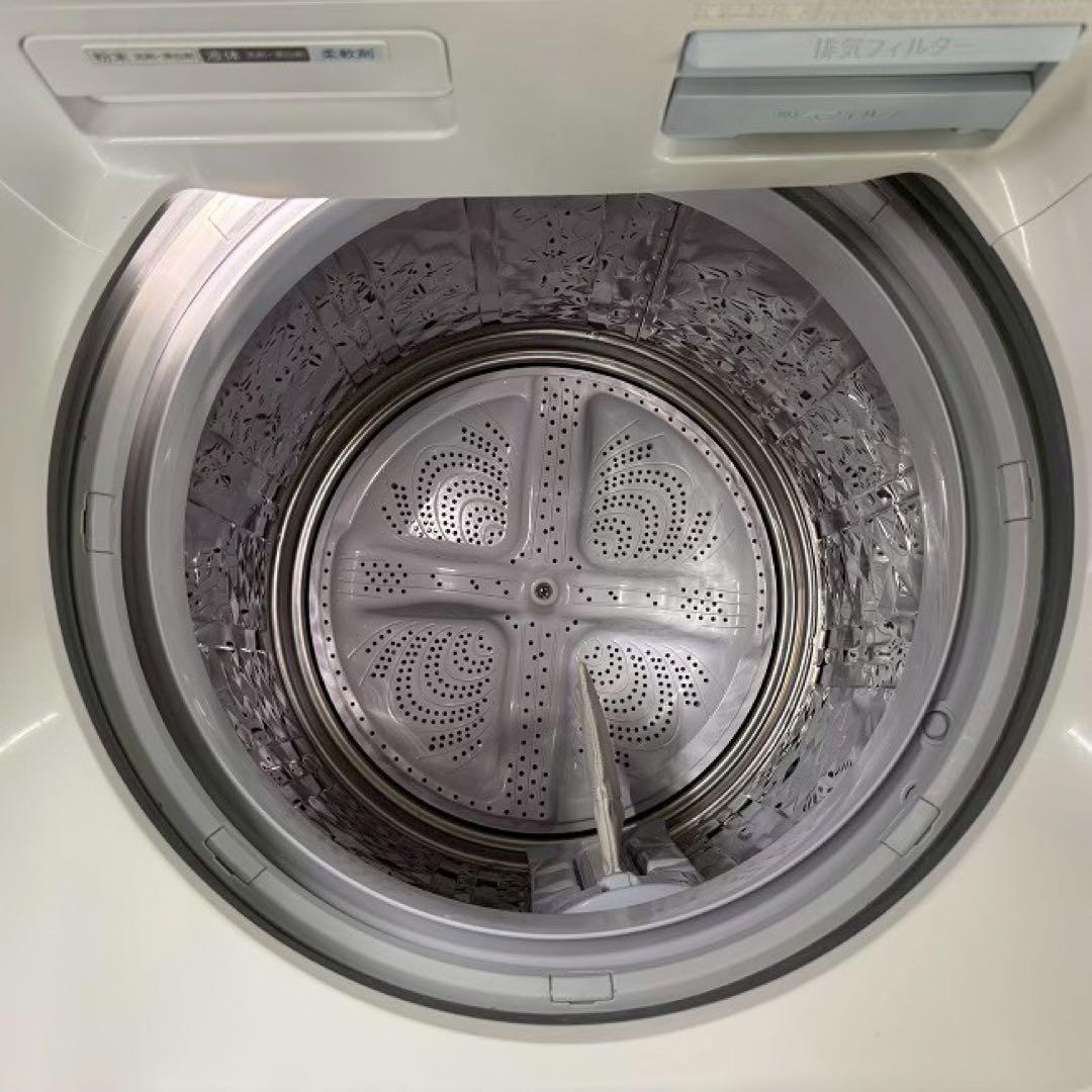 地域限定配送無料　シャープ　縦型洗濯乾燥機　ES-PT10C 10キロ　美品