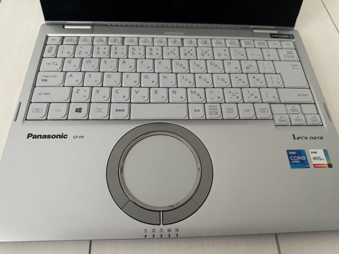 CF-FV1/32G/Corei7/512G/タッチパネル割れあり累計10時間