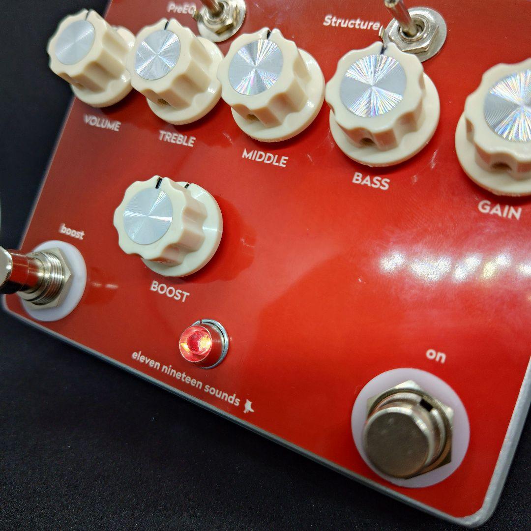 【ハンドメイドエフェクター】BOGNER EcstasyRed風ディストーション