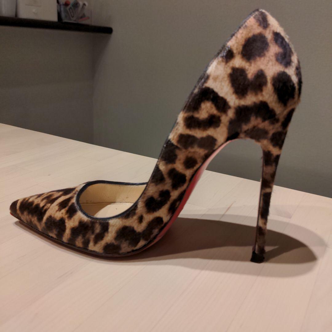 Christian Louboutin ヒョウ柄 ハイヒール