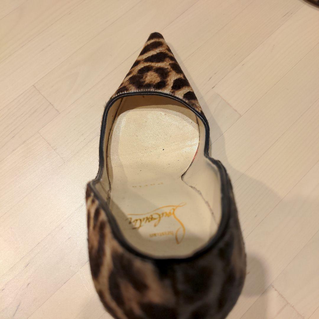 Christian Louboutin ヒョウ柄 ハイヒール