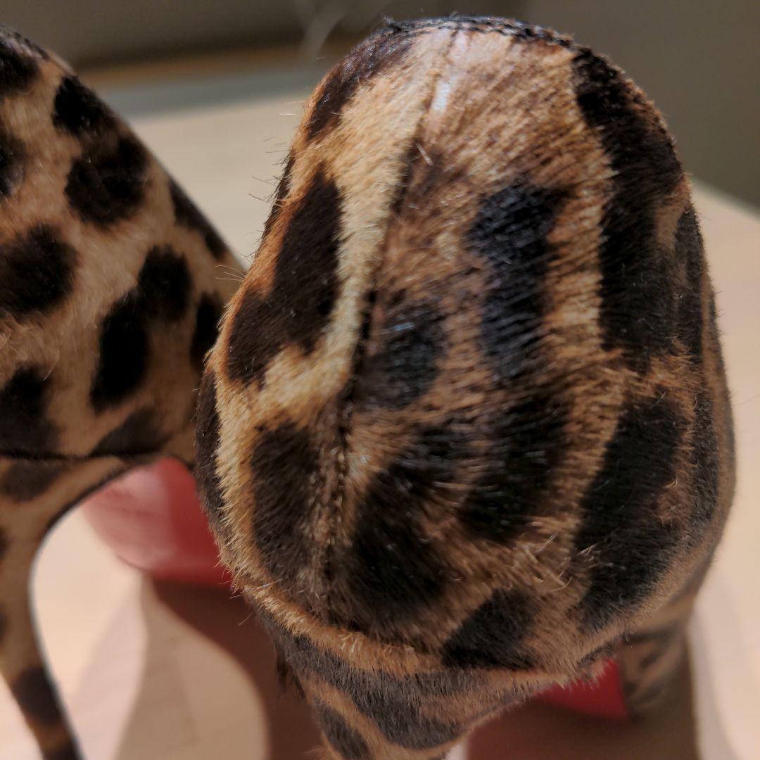 Christian Louboutin ヒョウ柄 ハイヒール