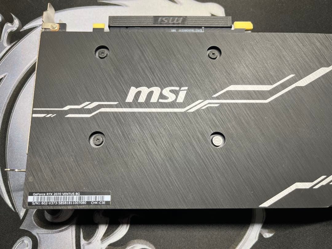 グラフィックボード・グラボ・ビデオカード MSI GeForce RTX 2070 VENTUS 8g