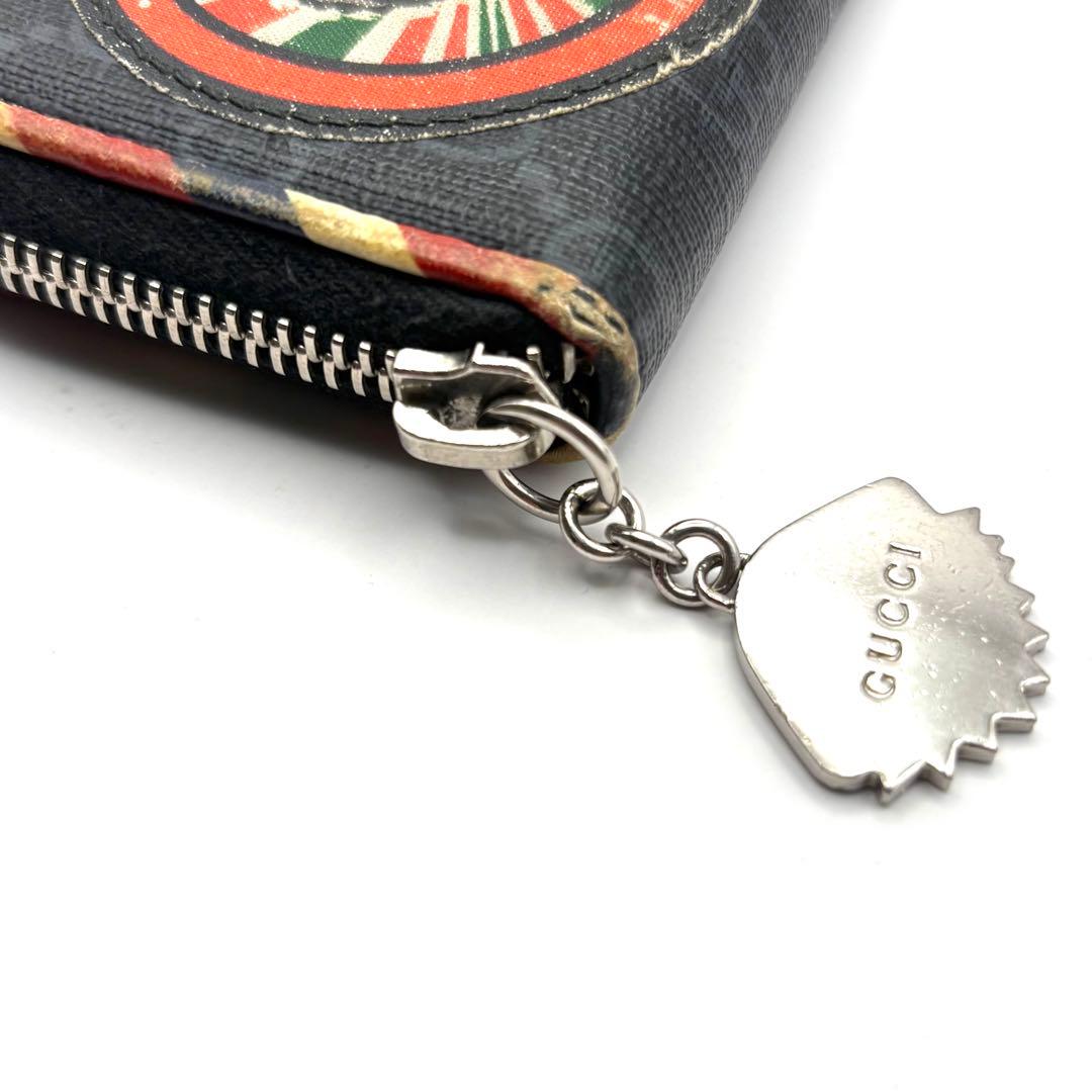 グッチ ケース ナイトクーリエ GGスプリーム タイガー シェリーライン