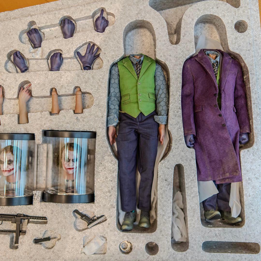 INARTジョーカー 植毛Ver. DX 2体セット ダークナイト 1/6