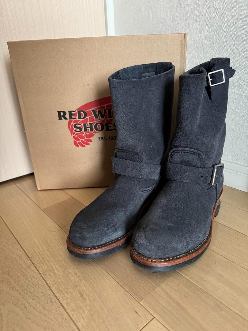 【値下げ】RED WING BEAMSエンジニアスエードブーツ8254 7D