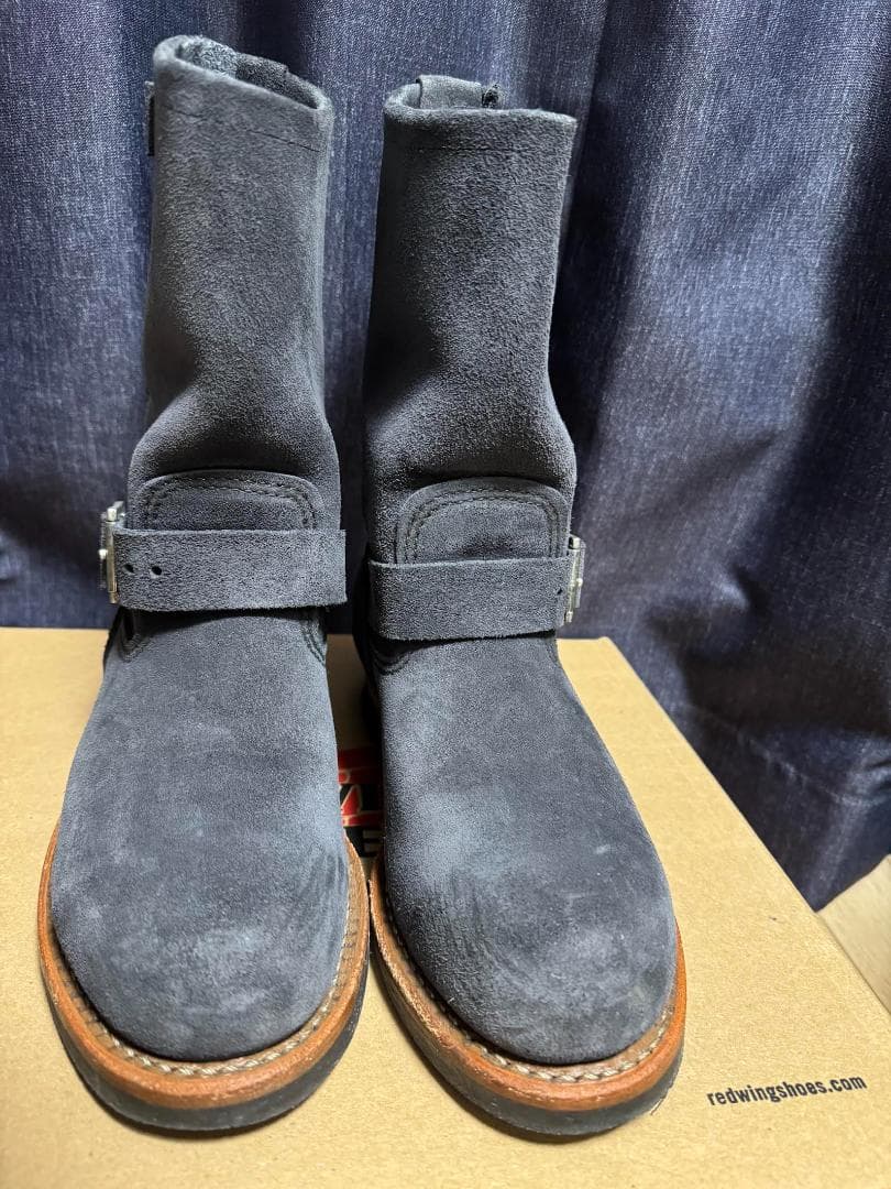 【値下げ】RED WING BEAMSエンジニアスエードブーツ8254 7D