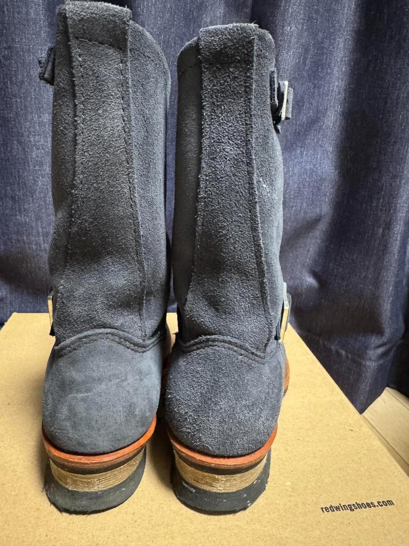 【値下げ】RED WING BEAMSエンジニアスエードブーツ8254 7D