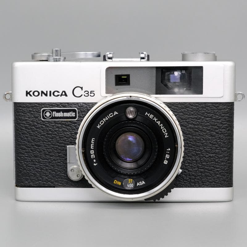 【整備品】KONICA C35 Flash matic コニカ