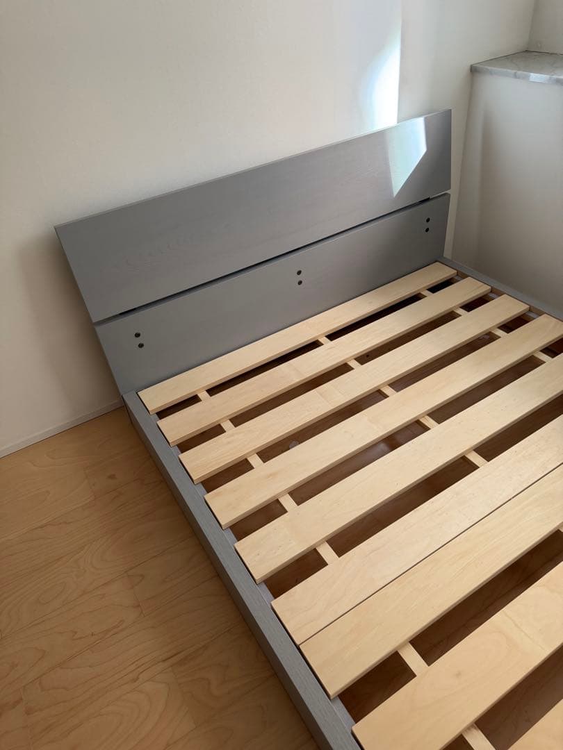 ❗️23日まで掲載予定❗️美品⭐️ACTUSアクタス FBストーンベッドフレームダブル