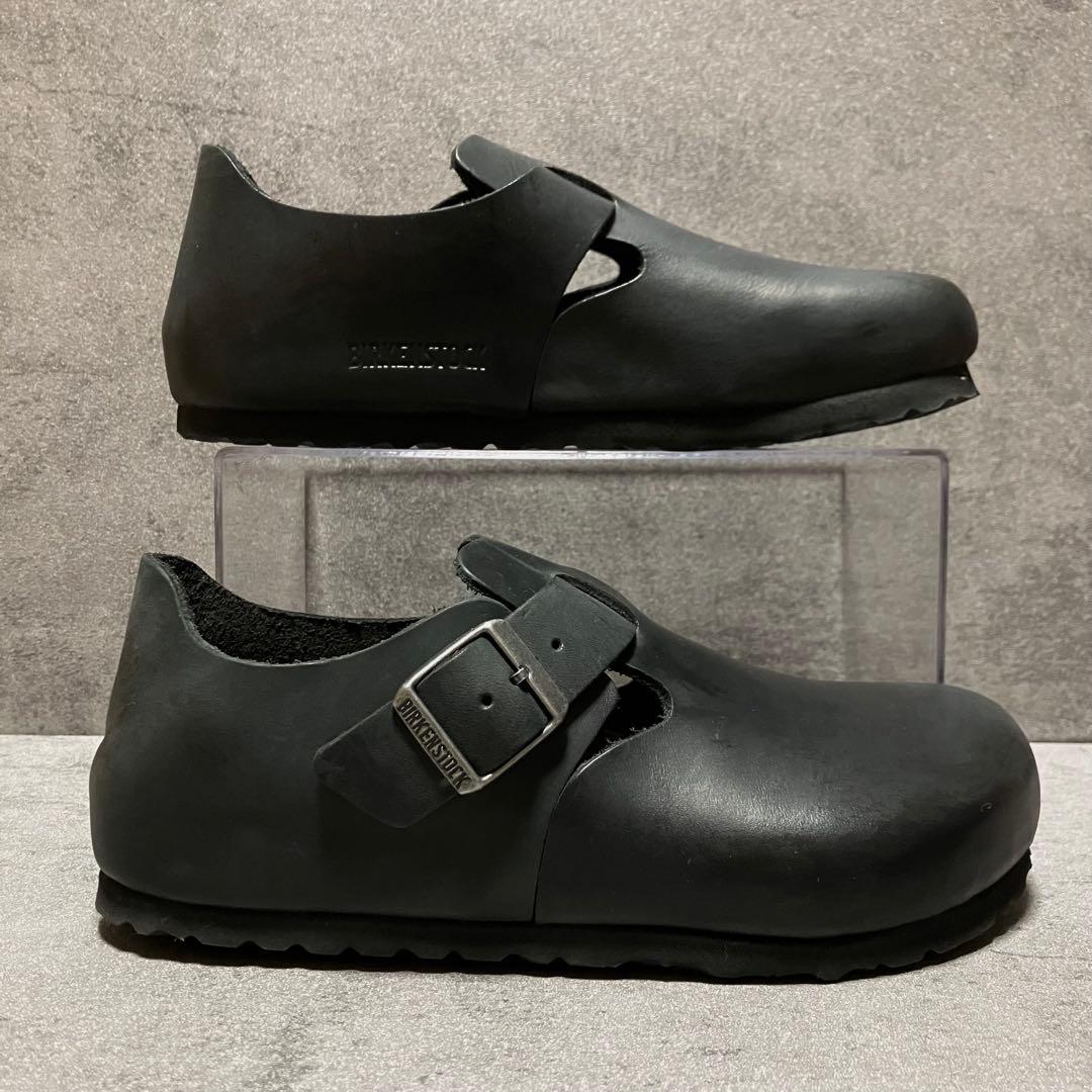 新品　ビルケンシュトック　ボストン　ナロー幅　オイルドレザー　ブラック　2234
