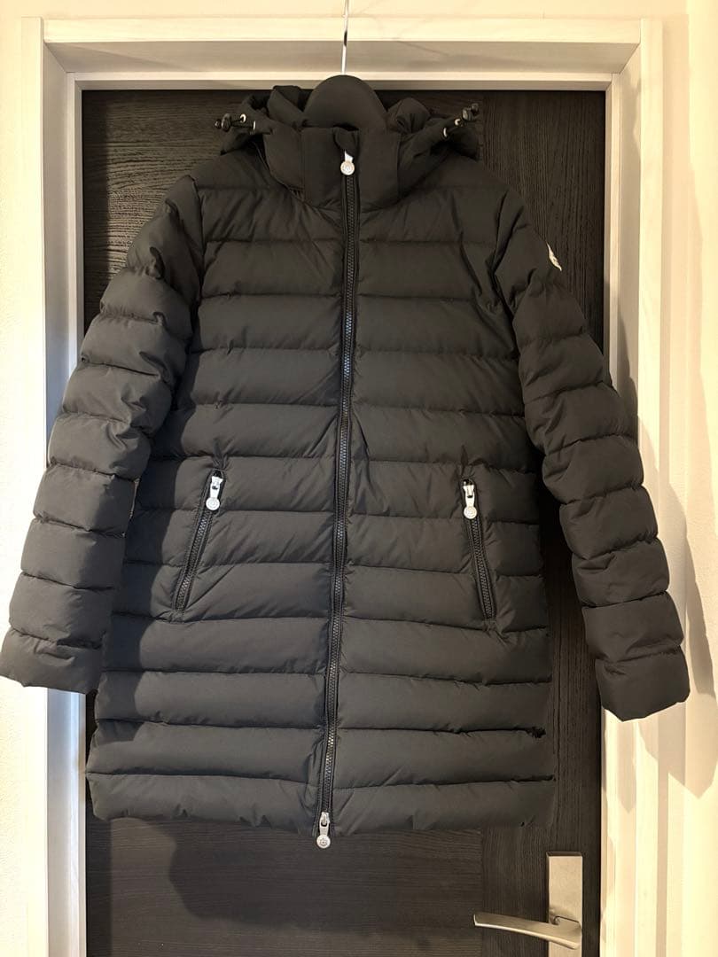 美品 今期 PYRENEX スプートニックロングソフト2 ダウンブラック