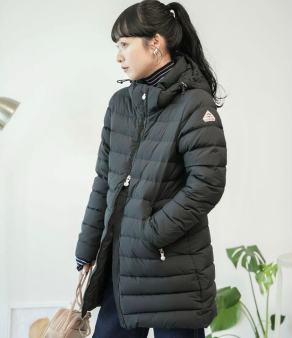美品 今期 PYRENEX スプートニックロングソフト2 ダウンブラック
