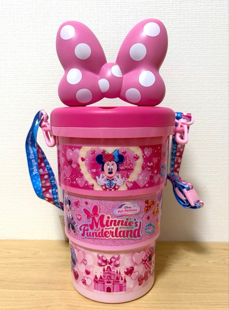 ☆限定値下げ☆ミニー パルパルーザ ポップコーンバケット ランチケース ボトル