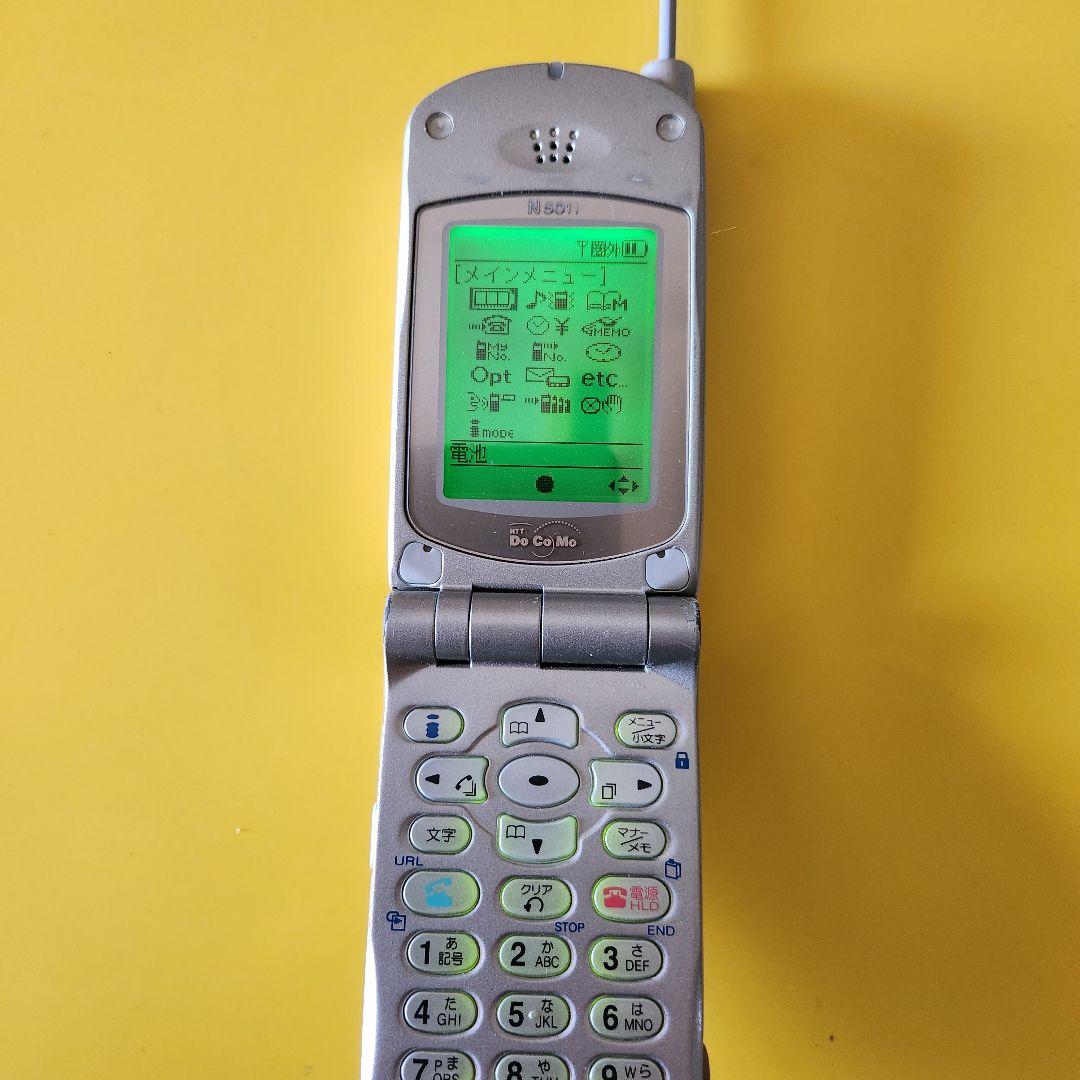 購入専用、docomo 折り畳み携帯 N5 01 i